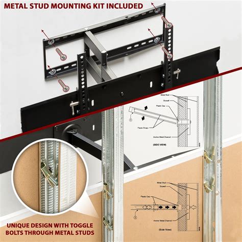 how to mount tv bracket to metal studs|install tv mount metal studs.